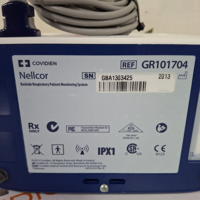 Covidien GR101704 Bedside Respiratory Patient Monitoring System