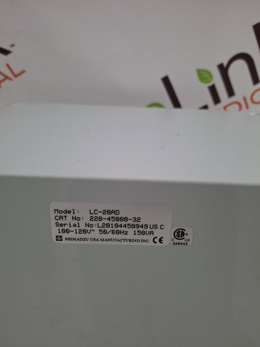Shimadzu LC-20AD Prominence Liquid Chromograph