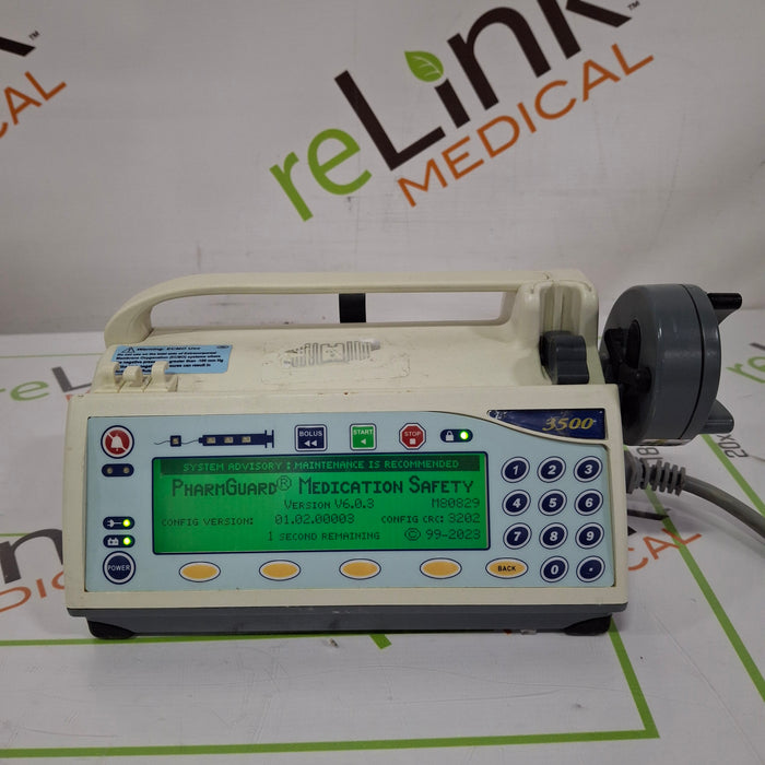 Smiths Medical Medfusion 3500 Version 6 Syringe Infusion Pump