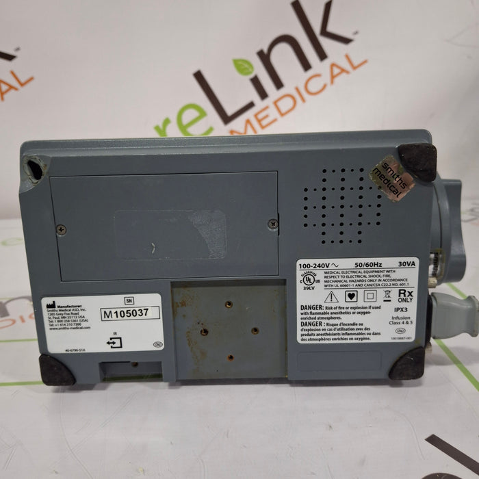 Smiths Medical Medfusion 3500 Version 6 Syringe Infusion Pump