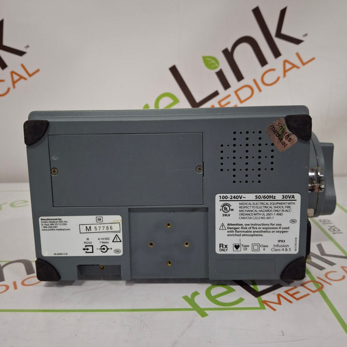 Smiths Medical Medfusion 3500 Version 5 Syringe Infusion Pump