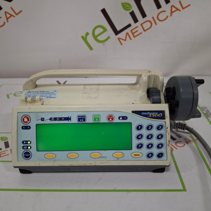 Smiths Medical Medfusion 3500 Syringe Infusion Pump