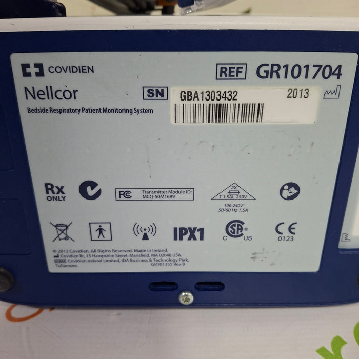 Covidien GR101704 Bedside Respiratory Patient Monitoring System