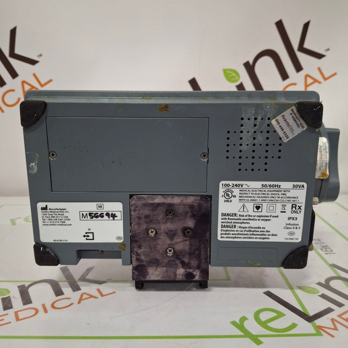 Smiths Medical Medfusion 3500 Version 5 Syringe Infusion Pump