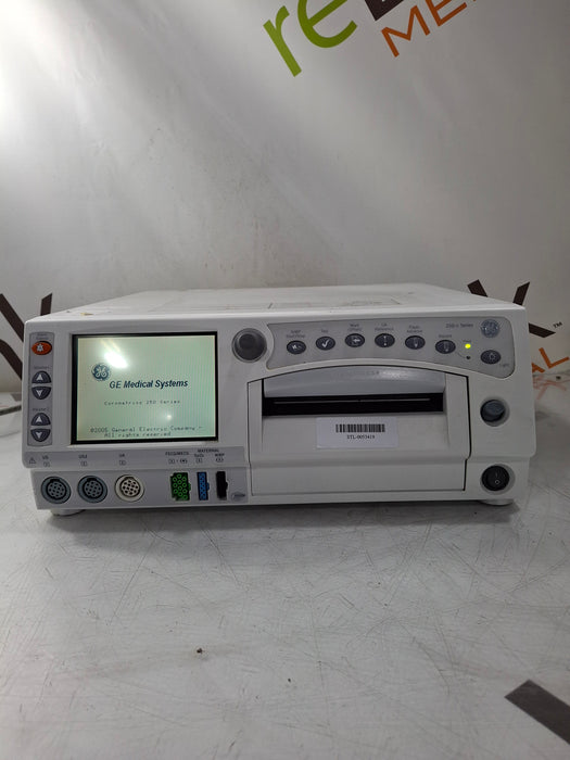 GE Healthcare Corometrics 250cx Series Model 259cx-a Fetal Monitor
