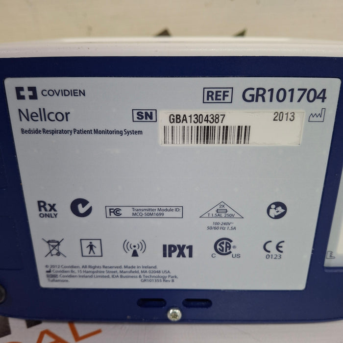 Covidien GR101704 Bedside Respiratory Patient Monitoring System