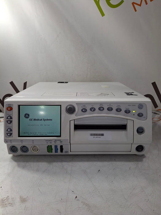 GE Healthcare Corometrics 250cx Series Model 259cx-a Fetal Monitor