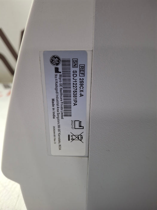 GE Healthcare Corometrics 250cx Series Model 259cx-a Fetal Monitor