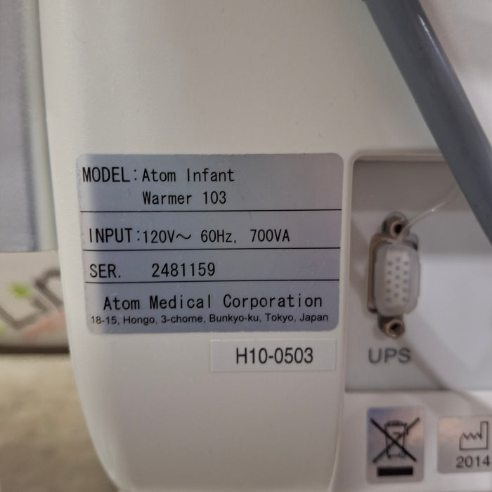 Atom Medical USA 103 Infant Warmer
