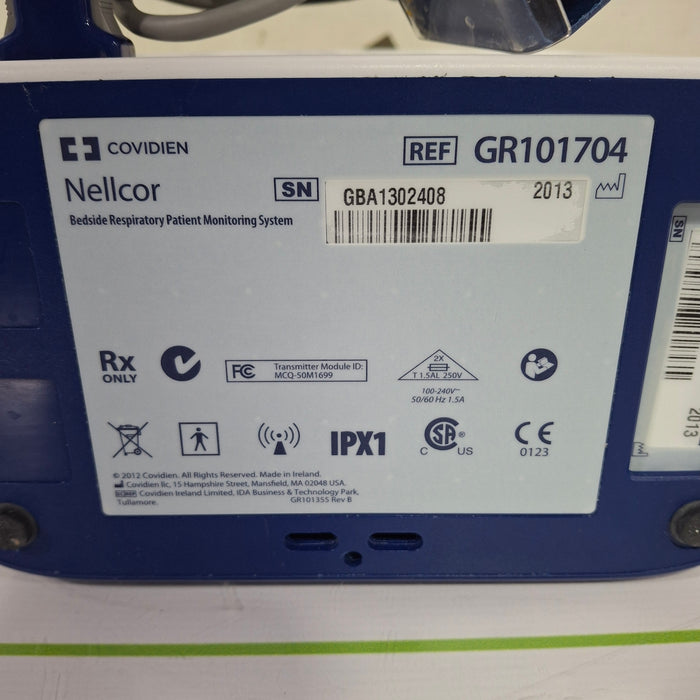 Covidien GR101704 Bedside Respiratory Patient Monitoring System