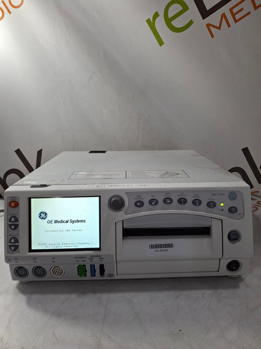 GE Healthcare Corometrics 250cx Series Model 259cx-a Fetal Monitor