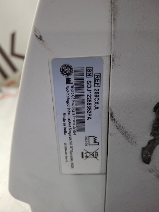 GE Healthcare Corometrics 250cx Series Model 259cx-a Fetal Monitor