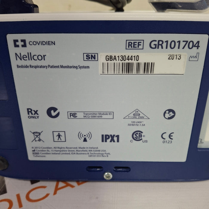 Covidien GR101704 Bedside Respiratory Patient Monitoring System