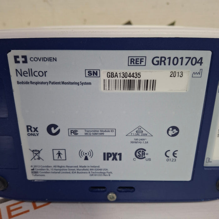 Covidien GR101704 Bedside Respiratory Patient Monitoring System