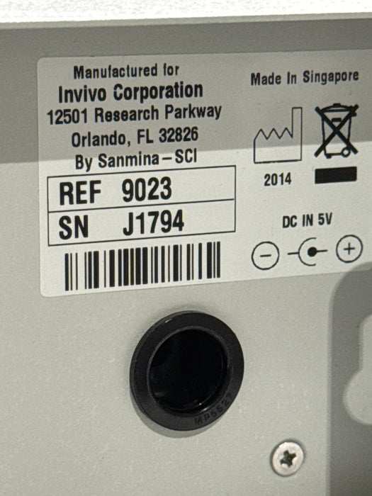 Invivo Research Inc 9023 Patient Module Battery Charger