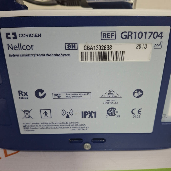 Covidien GR101704 Bedside Respiratory Patient Monitoring System