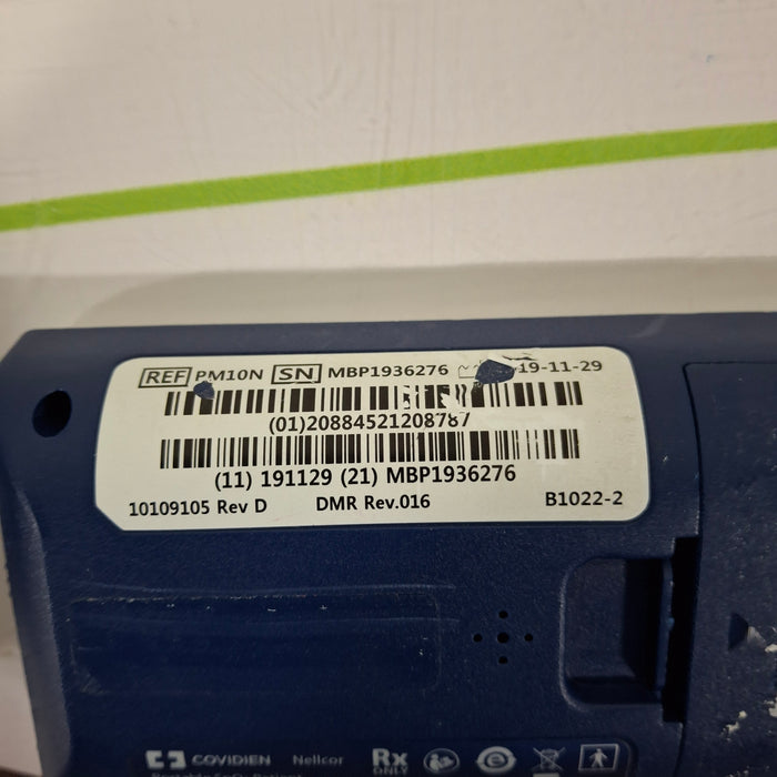 Covidien PM10N Nellcor Portable SpO2 Patient Monitoring System