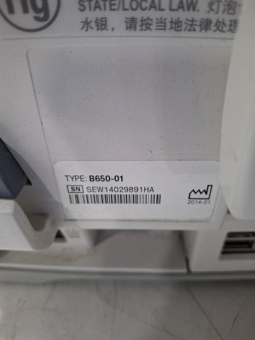 GE Healthcare Carescape B650 Critical Care Patient Monitor