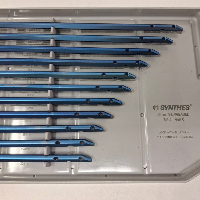 Synthes, Inc. Titanium Unreamed Tibial Nails Surgical Instrument