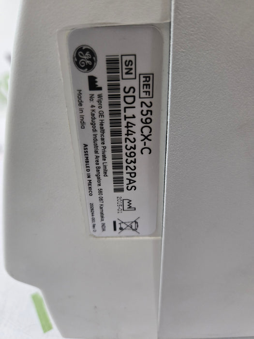 GE Healthcare Corometrics 250cx Series Model 259cx-c Fetal Monitor