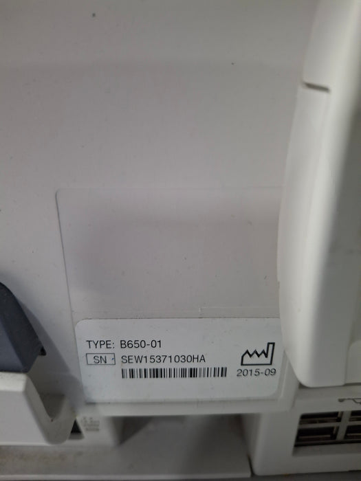 GE Healthcare Carescape B650 Critical Care Patient Monitor