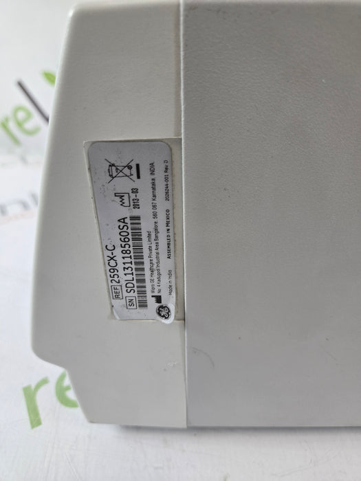 GE Healthcare Corometrics 250cx Series Model 259cx-c Fetal Monitor