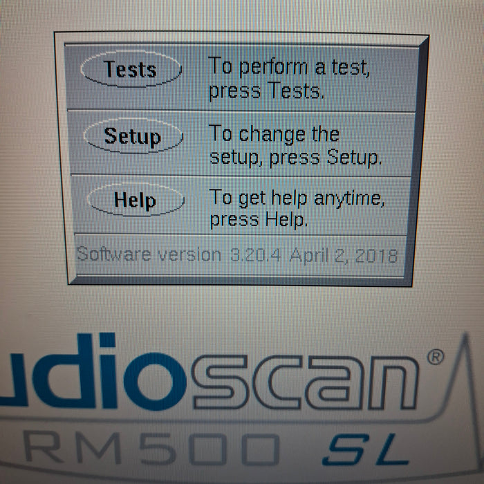 Audioscan RM500SL Hearing Aid Analyzer Audiometer