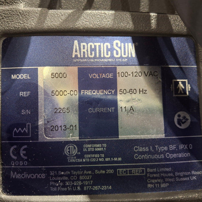 Medivance Arctic Sun 5000 Temperature Management System