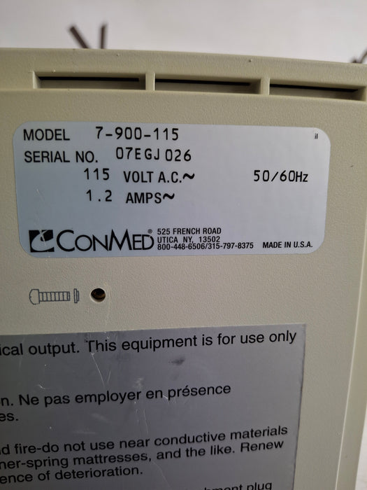 ConMed Hyfrecator 2000 Electrosurgical Unit