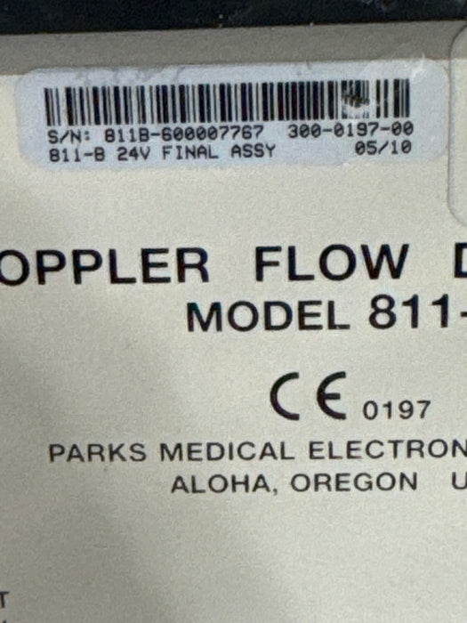 Parks 811-B Doppler Flow Detector