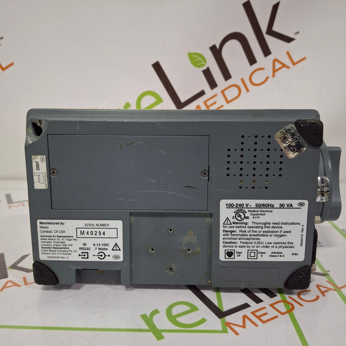 Smiths Medical Medfusion 3500 Version 4 Syringe Infusion Pump