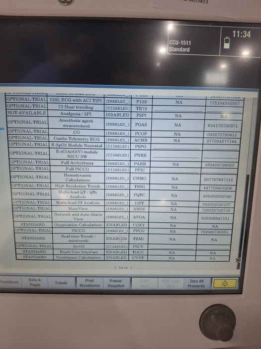 GE Healthcare Carescape B650 Critical Care Patient Monitor