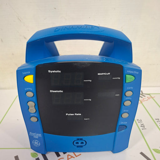 GE Healthcare GE Healthcare Dinamap ProCare 120 Vital Signs Monitor Patient Monitors reLink Online