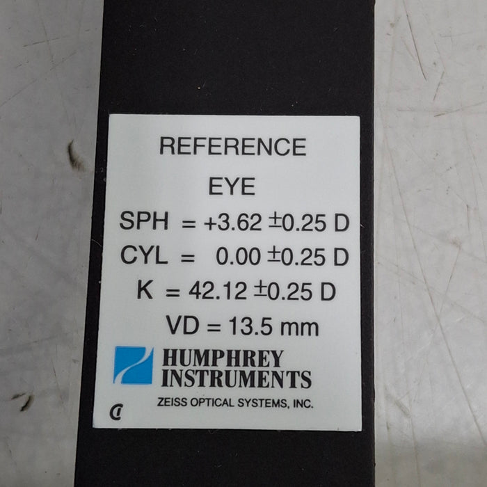 Carl Zeiss Humphrey Instruments Reference Eye