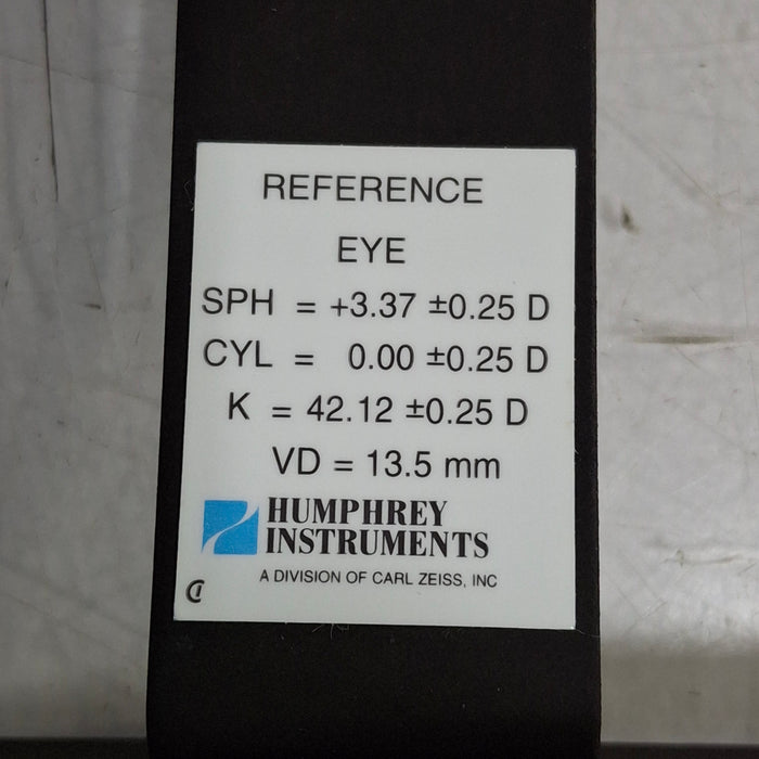 Carl Zeiss Humphrey Instruments Reference Eye