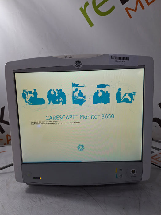 GE Healthcare Carescape B650 Patient Monitor