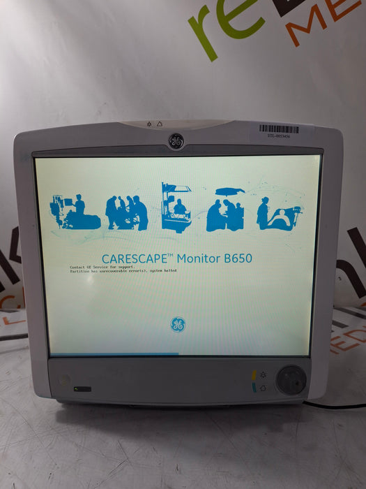 GE Healthcare Carescape B650 Patient Monitor