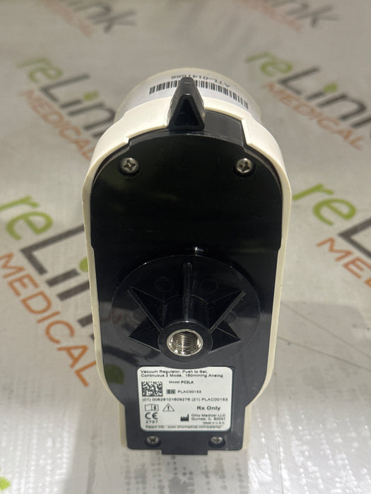 Ohio Medical Corporation Push to Set Vacuum Regulator