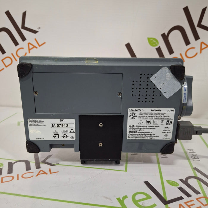 Smiths Medical Medfusion 3500 Version 5 Syringe Infusion Pump