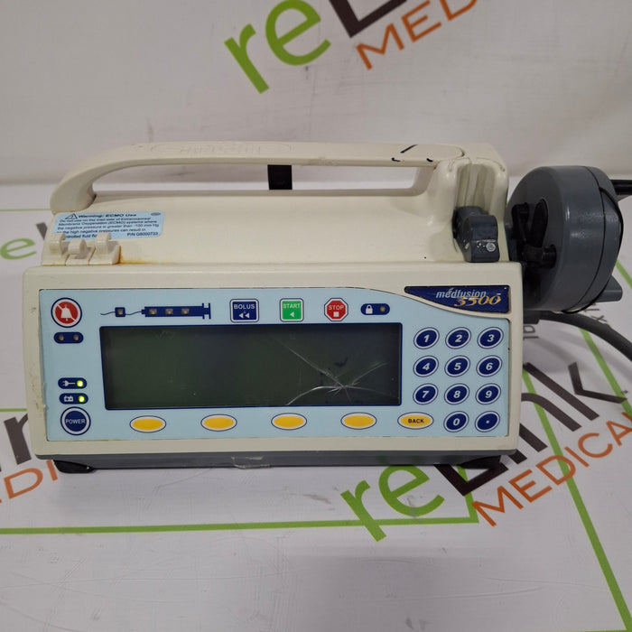 Smiths Medical Medfusion 3500 Version 5 Syringe Infusion Pump