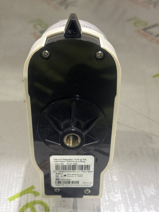 Ohio Medical Corporation Push to Set Vacuum Regulator