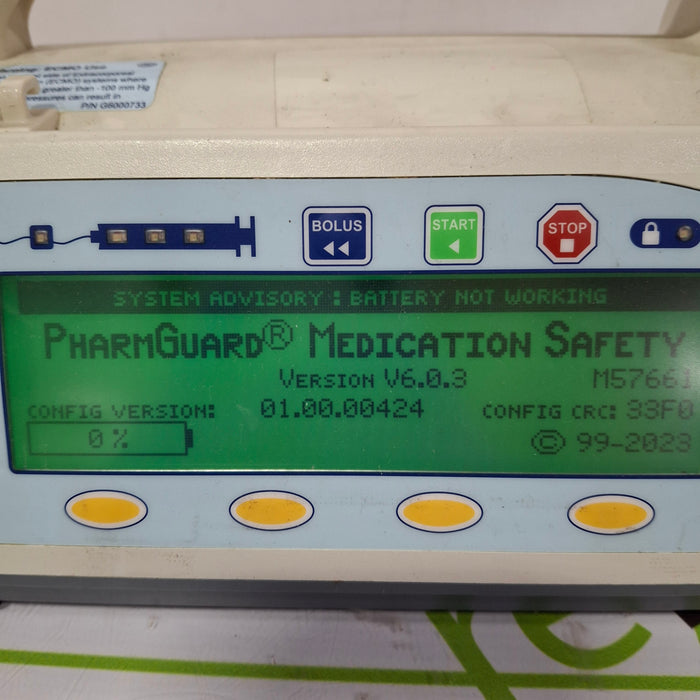 Smiths Medical Medfusion 3500 Version 6 Syringe Infusion Pump