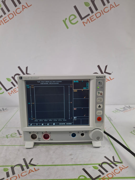 Edwards Lifesciences Edwards Lifesciences Vigilance II Patient Monitor Patient Monitors reLink Online