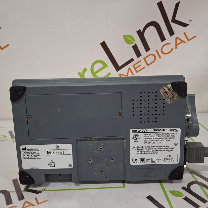 Smiths Medical Medfusion 3500 Version 5 Syringe Infusion Pump