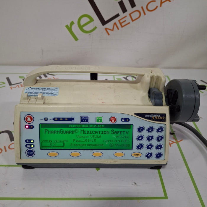 Smiths Medical Medfusion 3500 Version 5 Syringe Infusion Pump