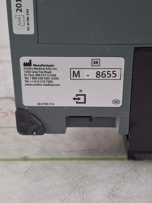 Smiths Medical Medfusion 3500 Version 5 Syringe Infusion Pump