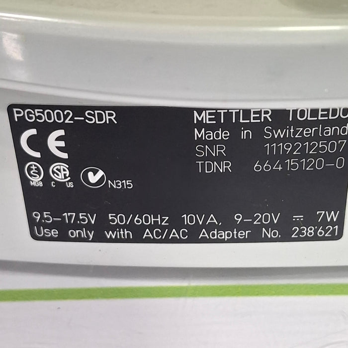 Mettler-Toledo, Inc. PG5002-S Delta Range Balance Scale