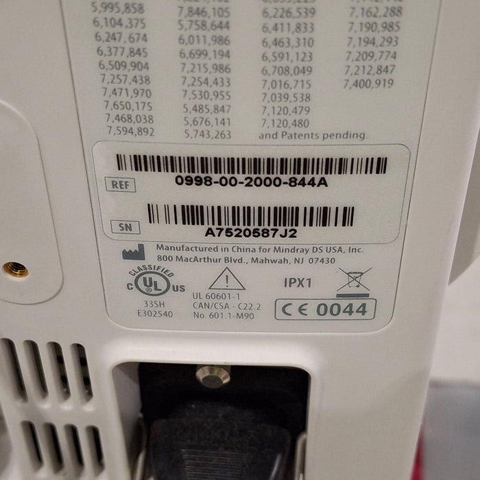 Mindray Datascope Accutorr V Vital Signs Monitor