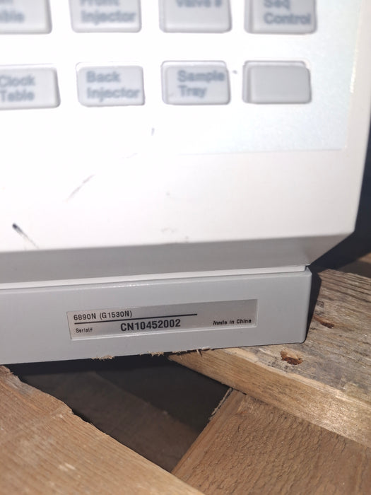 Agilent 6890N 5973 MSD GCMS Gas Chromatograph Mass