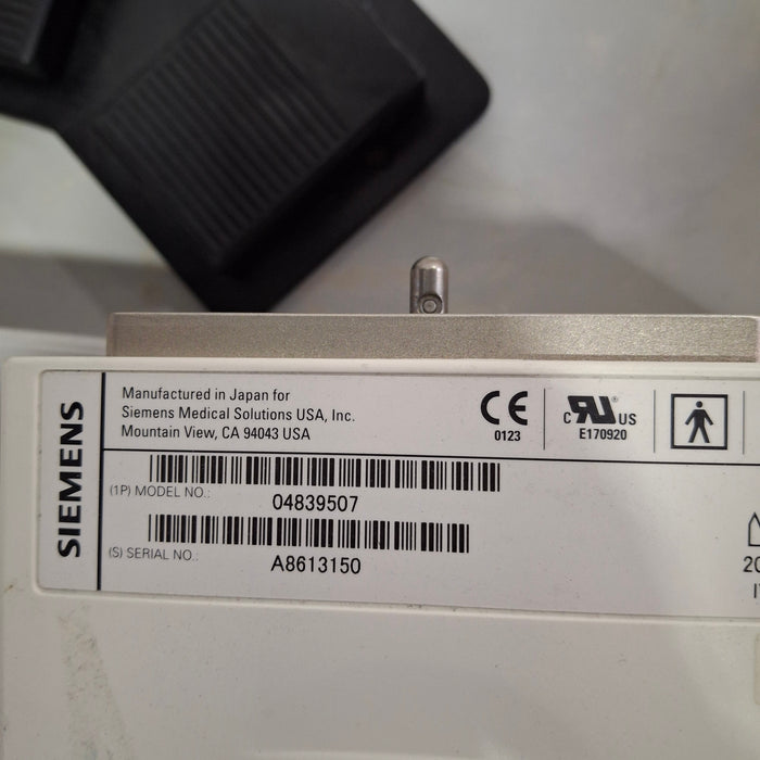 Siemens Acuson Antares P.E. Ultrasound